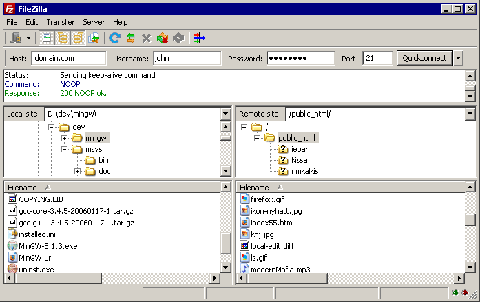 نرم‌افزار Filezilla، یکی از بهترین ابزارها برای انتقال فایل با FTP