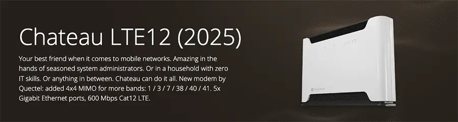 Chateau LTE12 (2025)