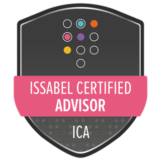 نشان Issabel Certified Advisor رامتین رحمانینژاد